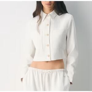 Aritzia Wilfred Little Cropped Jacket - Crepette (L)